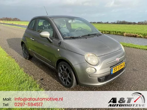 Fiat 500 0.9 TwinAir Plus 2011 Half lederen bekleding airco nw apk