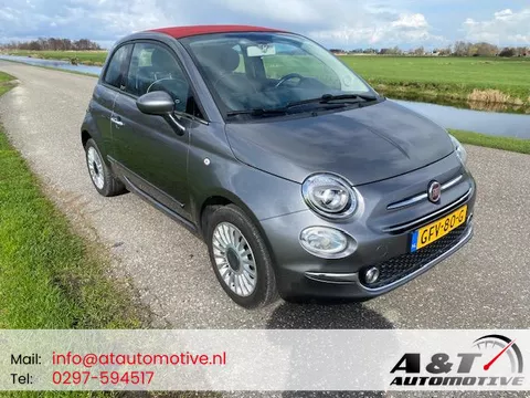 Fiat 500 C 1.2 Lounge Cabrio/Airco/Navigatie/93dkm/2018